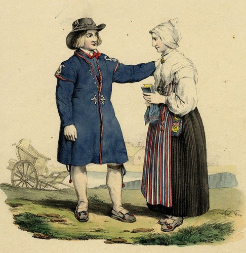 Suède leksand costume - suède,
