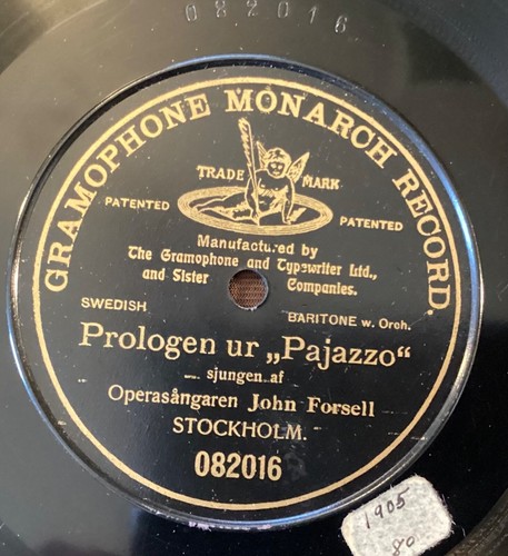 John forsell 78 rpm - –,